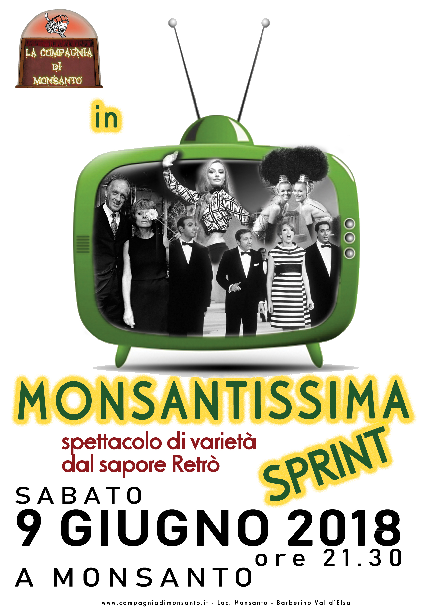 Locandina Monsantissima Sprint